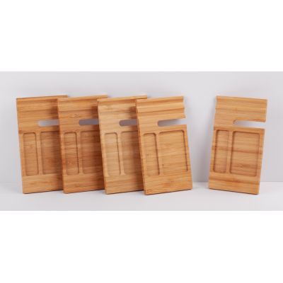 Настольный органайзер-подставка Woodland, натуральный-6