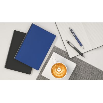 Ручка шариковая Stanley, покрытие soft touch, черный-3