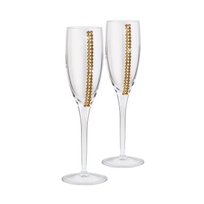 Набор для шампанского Regina, 2 фужера, прозрачный-0