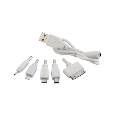 Набор ручка + флеш-карта 16Гб + зарядное устройство 4000 mAh в футляре покрытие soft touch, голубой-2