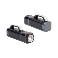 Набор инструментов Expert с фонарем, черный с серым