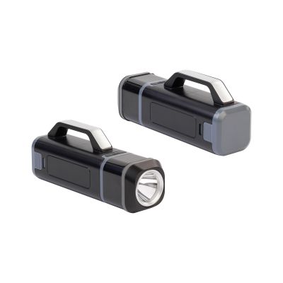 Набор инструментов Expert с фонарем, черный с серым-0