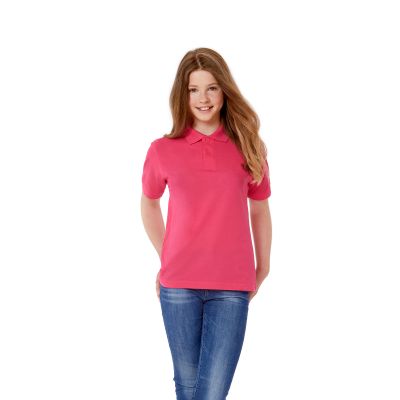 Поло детское Safran/kids, фуксия-0