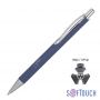 Ручка шариковая Stanley, покрытие soft touch, темно-синий