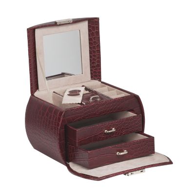 Шкатулка для драгоценностей Capricio, бордовый-1