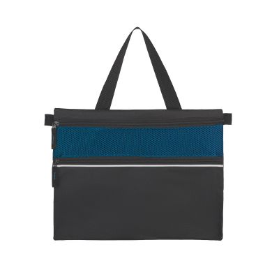 Сумка для документов File, черный с синим-0