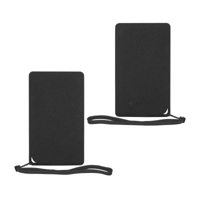 Зарядное устройство Камень с покрытием soft grip, 4000 mAh в подарочной коробке, черный #, черный-2