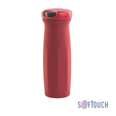 Термостакан Аризона 630 мл, покрытие soft touch, красный-0