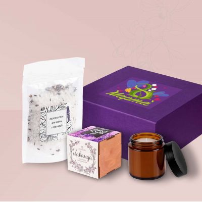 Набор  "Лаванда", на 8 марта-0