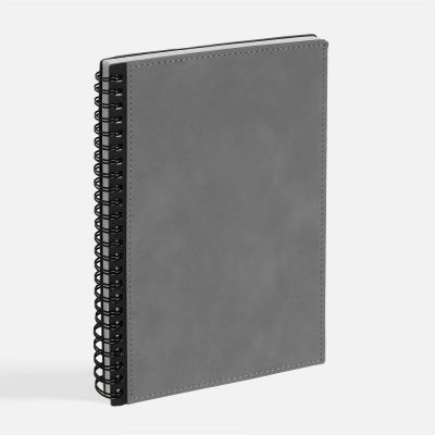 Ежедневник Notera, недатированный, серый-3