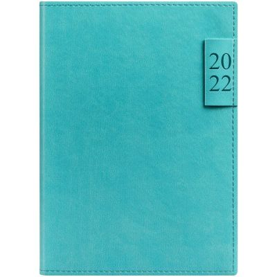 Ежедневник Time, датированный, бирюзовый-1