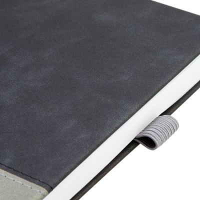Ежедневник Horizon, недатированный, серый с черным-6