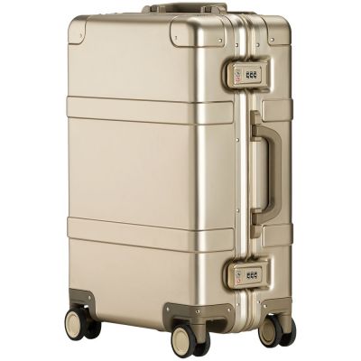 Чемодан Metal Luggage, золотистый-1