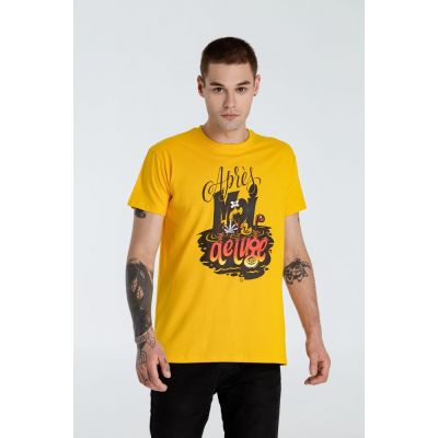 Футболка «После нас — хоть потоп», желтая-0