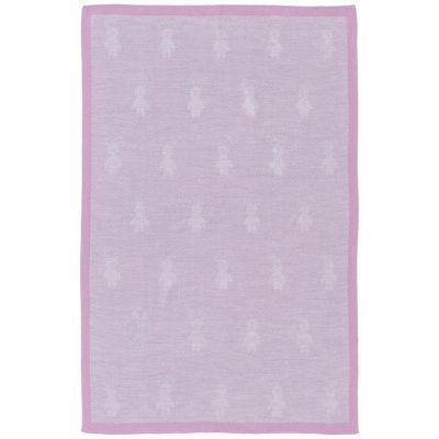 Плед детский с зайками Beastie Toys, розовый-2