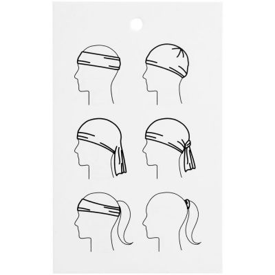 Многофункциональная бандана Dekko, зеленая-2