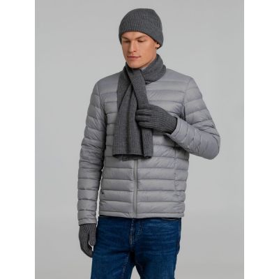 Перчатки Bernard, серый меланж-4