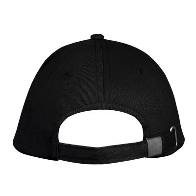 Бейсболка Long Beach, черная с красным-2