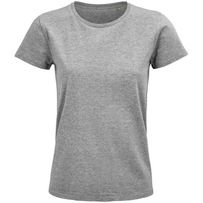 Футболка женская Pioneer Women, серый меланж-0