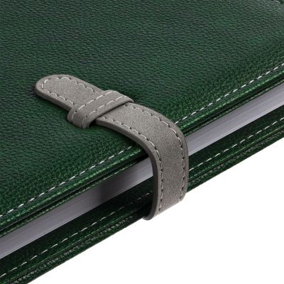 Ежедневник Cortex, недатированный, зеленый-5