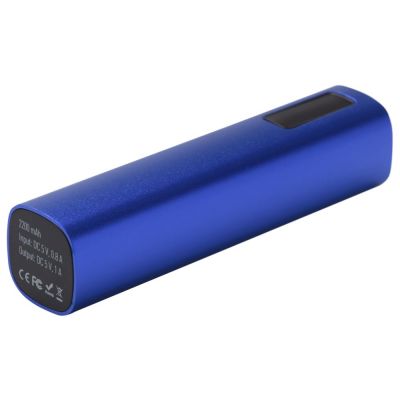 Внешний аккумулятор Easy Metal 2200 мАч, синий-2