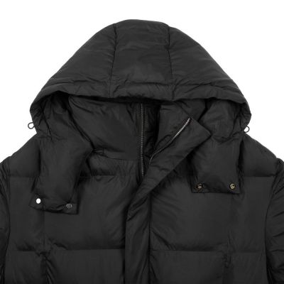 Пуховик унисекс Kapsula, черный-3