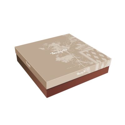 Плед Ermes, желто-коричневый-6