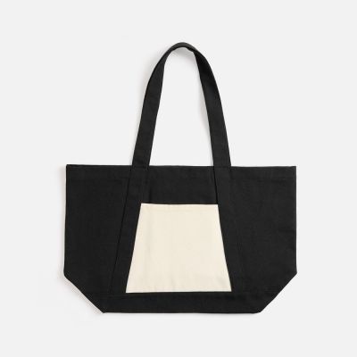 Шопер Shophop, черный с неокрашенным-2