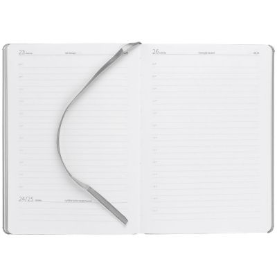 Ежедневник Must Metal, датированный, серый-5