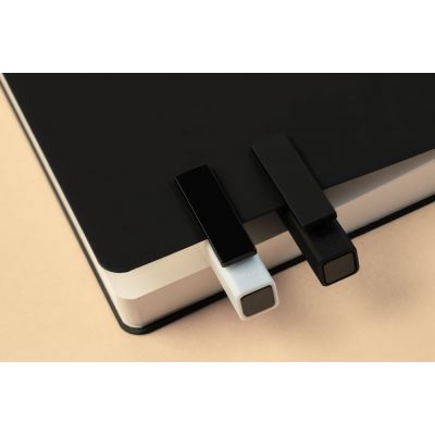 Ручка шариковая Swiper SQ, белая с черным-5