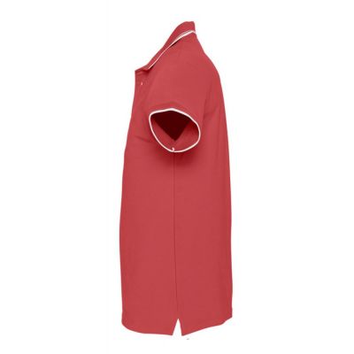 Рубашка поло женская Practice Women 270, красная с белым-2