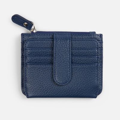 Картхолдер на молнии Unison, синий-1