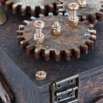 Шкатулка с секретом Gearbox, малая-5