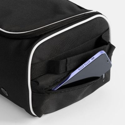 Сумка для обуви Equipex, черная с белым-5