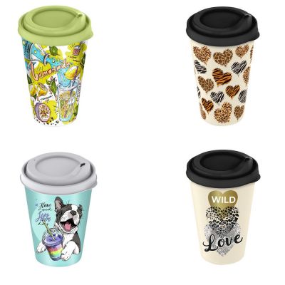 Стакан с крышкой Vetro на заказ-0