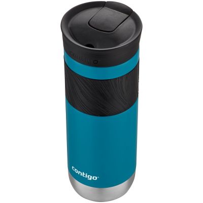 Термостакан Byron 2.0 XL, вакуумный, герметичный, синий-0