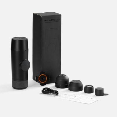 Портативная кофемашина Porta Presso, черная-4