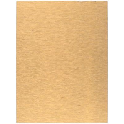 Плакетка Plaque, большая, венге с золотистой пластиной-3