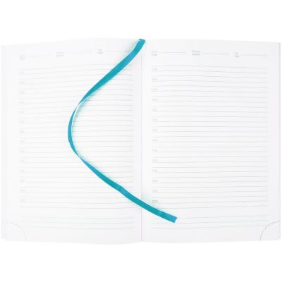 Ежедневник Prizma, недатированный, бирюзовый-3