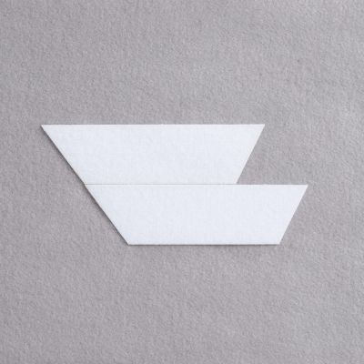 Основа Velkro S для крепления шевронов на липучке, белая-1