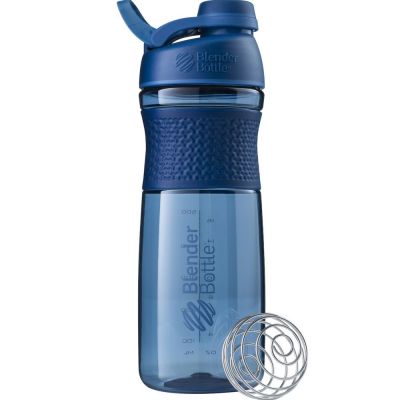 Спортивный шейкер SportMixer Twist Cap, большой, синий-0