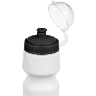 Бутылка для велосипеда Bikescape, белая с черным-4