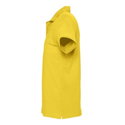Рубашка поло мужская Spring 210, желтая-2