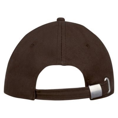 Бейсболка Buffalo, коричневая с бежевым-2