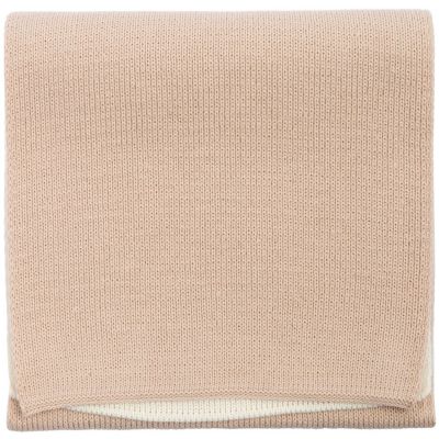 Шарф Real Talk Duo, молочный с бежевым-1