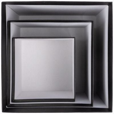 Коробка Cube, M, черная-4