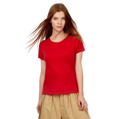 Футболка женская E150, серый меланж-1