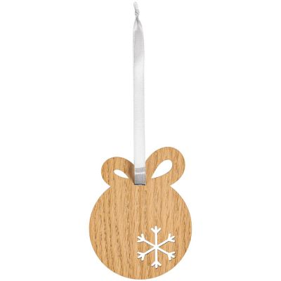 Деревянная подвеска Christmate, шар-1