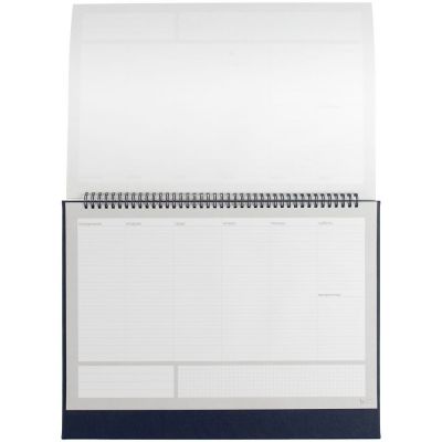 Планер настольный Petrus, темно-синий-3