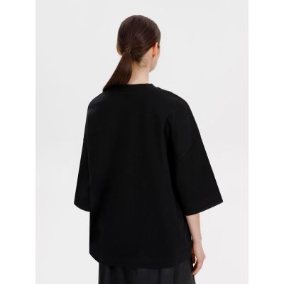 Футболка оверсайз Big Boss, черная-7